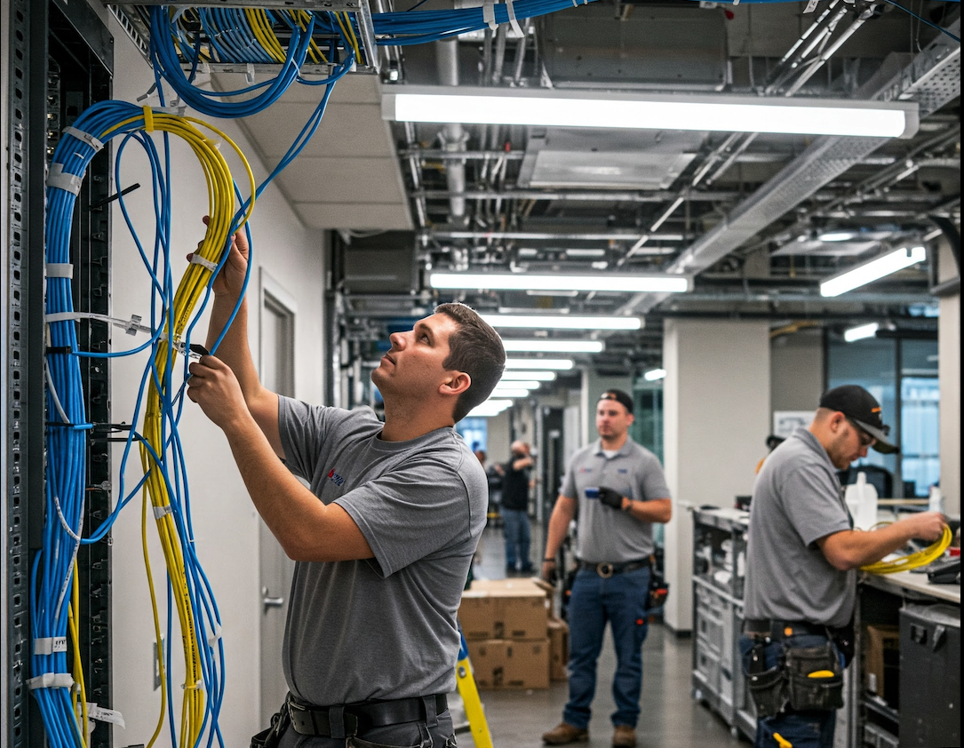 Cat6 Cable Installation